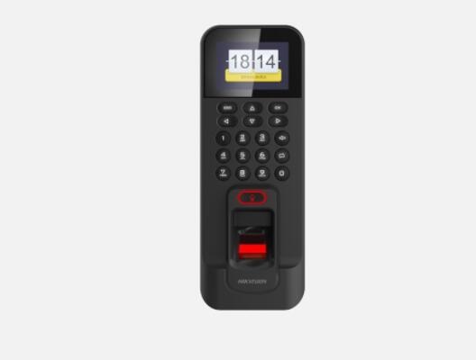 北京门禁安装海康威视刷卡指纹门禁DS-K1T804